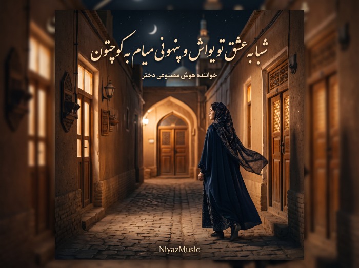 دانلود آهنگ هوش مصنوعی دختر شبا به عشق تو یواش و پنهونی میام به کوچتون ترند اینستا