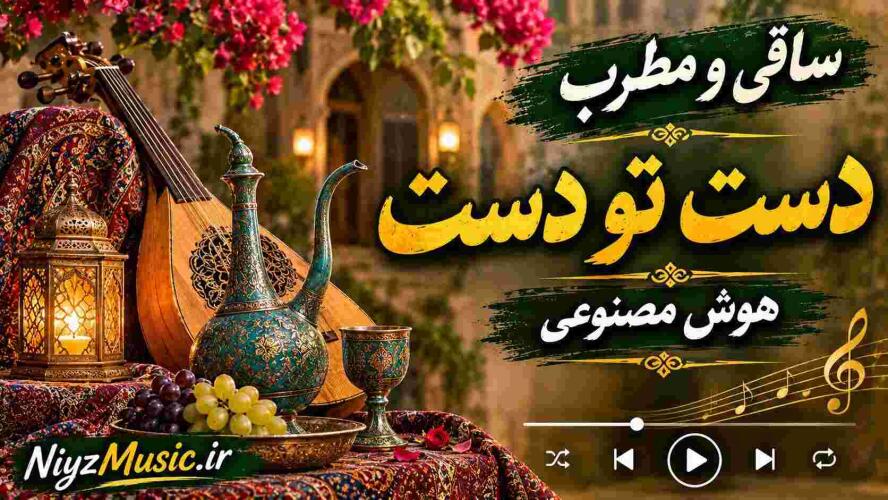 دانلود آهنگ ساقی و مطرب دست تو دست هوش مصنوعی دانلود آهنگ ساقی و مطرب دست تو دست هوش مصنوعی